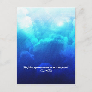 Cartão Postal O futuro depende do que fazemos no presente