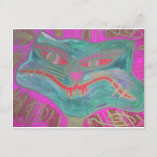 Cartão Postal O gatinho que sabia demais