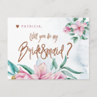 O glamour da proposta da Bridesmaid será minha dam