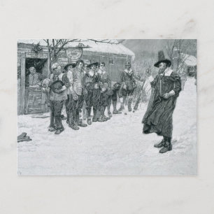 Cartão Postal O Governador Puritano