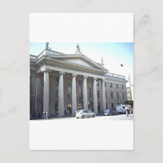 Cartão Postal O GPO,Dublin,Irlanda (Frente)