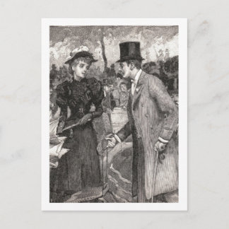 Cartão Postal O gramado, perto de Stanhope