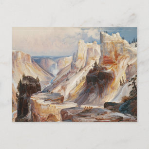 Cartão Postal O Grand Canyon, Yellowstone por Thomas Moran