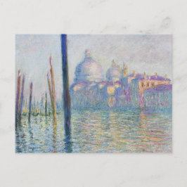 Cartão Postal O Grande Canal de Claude Monet (1908) 