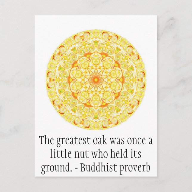 Cartão Postal O grande carvalho era uma vez uma porca pequena (Frente)