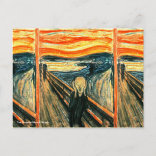 Cartão Postal O Grito de Edvard Munch