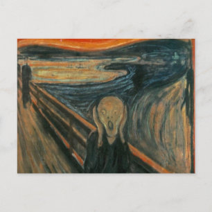 Cartão Postal O Grito - Edvard Munch