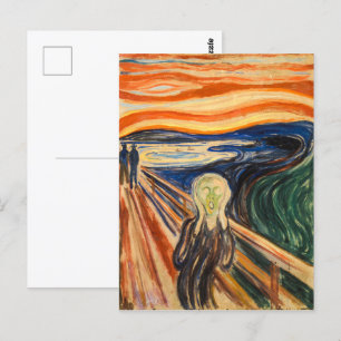 Cartão Postal O Grito Edvard Munch