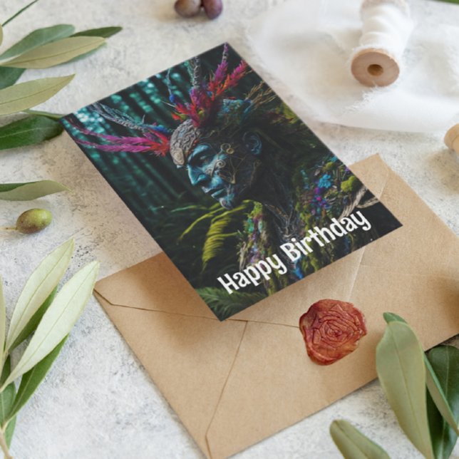 Cartão Postal O Guardião das Florestas (Criador carregado)