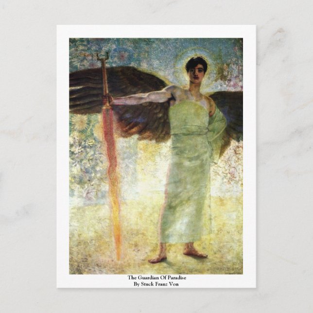 Cartão Postal O Guardião Do Paraíso Preso Franz Von (Frente)
