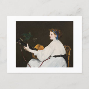 Cartão Postal O guitarrista de Édouard Manet