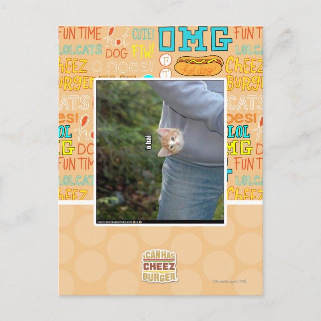 Cartão Postal O hai (Frente)