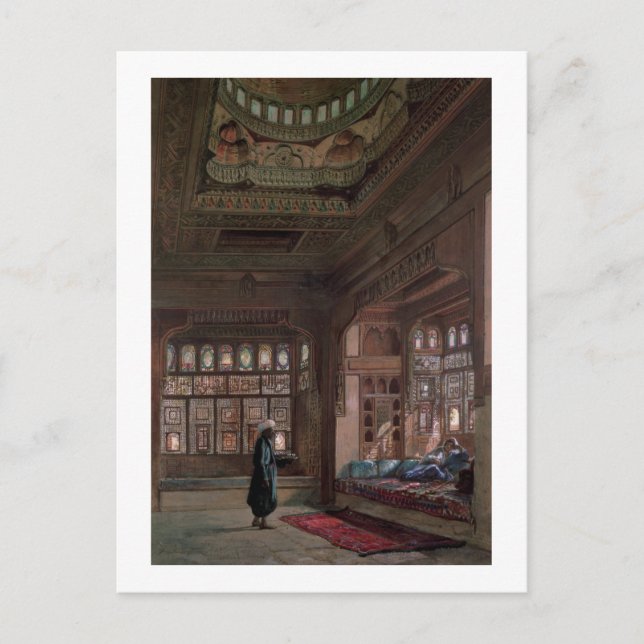 Cartão Postal O Hamer do Sheikh Sadat, Cairo, 1870 (Frente)