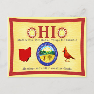 Cartão Postal O-HI-O Ruthi aka abitosunshine