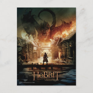 Cartão Postal O Hobbit - Poster de Filme Laketown