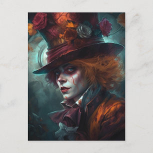 Cartão Postal O homem em um chapéu