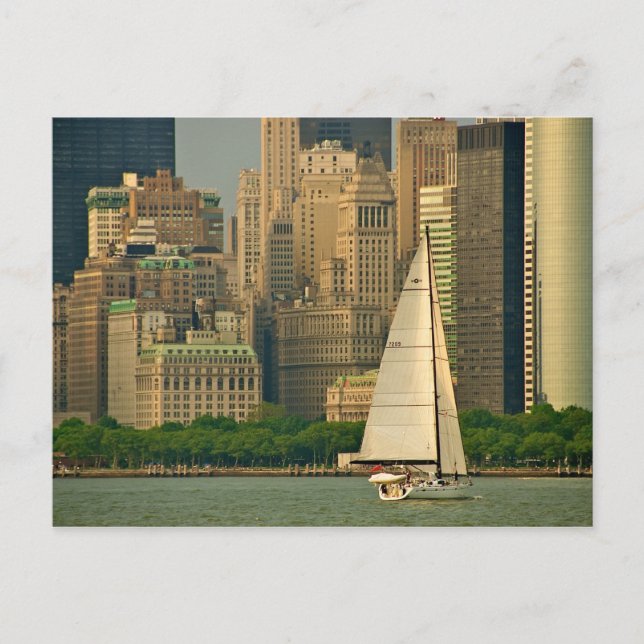 Cartão Postal O iate! (Frente)