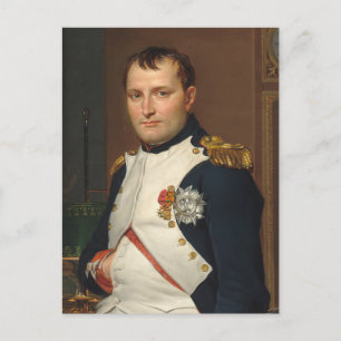 Cartão Postal O imperador Napoleão em seu estudo nas usinas