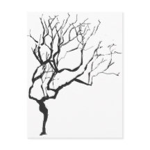 O inverno está chegando Desenhando Árvore do inver