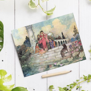 Cartão Postal O Jackal e a Betel deixam Warwick Goble