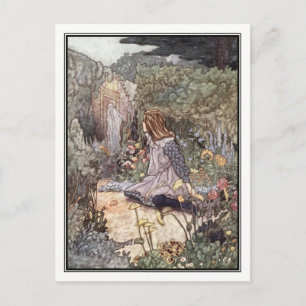 Cartão Postal O jardim assombrado por Charles Robinson