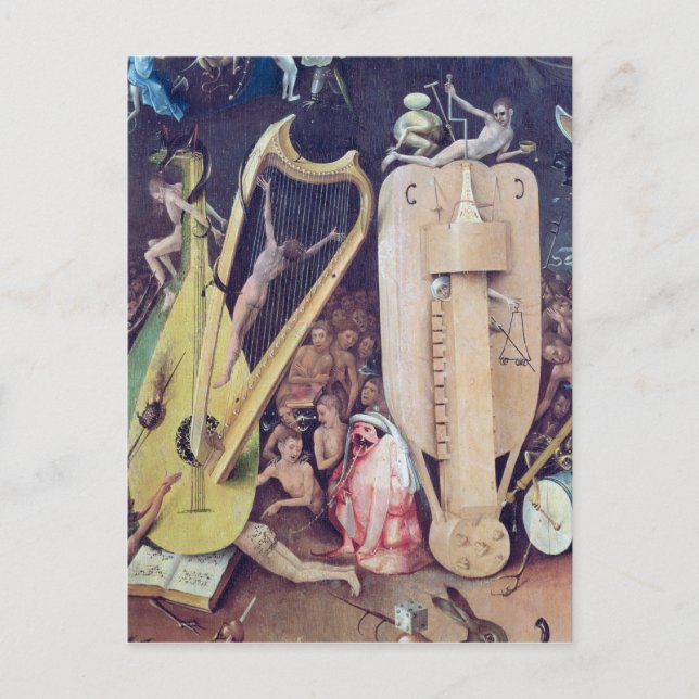 Cartão Postal O Jardim das Delícias Terrenas (Frente)