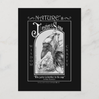 Cartão Postal O Jester e a Sage da Natureza
