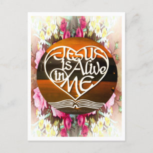 Cartão Postal O JESUS é o & Comforter ...Cartão postal