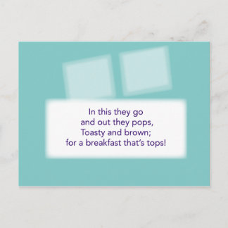 Cartão Postal O jogo de caça ao tesouro - pista nº 4 - Torre