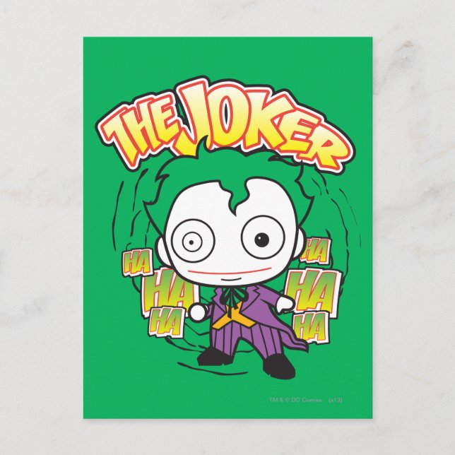Cartão Postal O Joker - Mini (Frente)