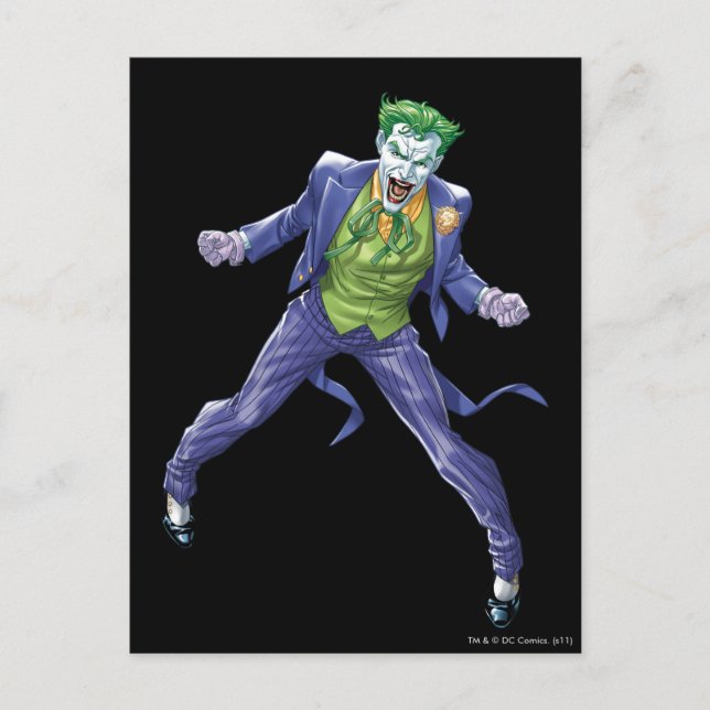 Cartão Postal O Joker Yells (Frente)