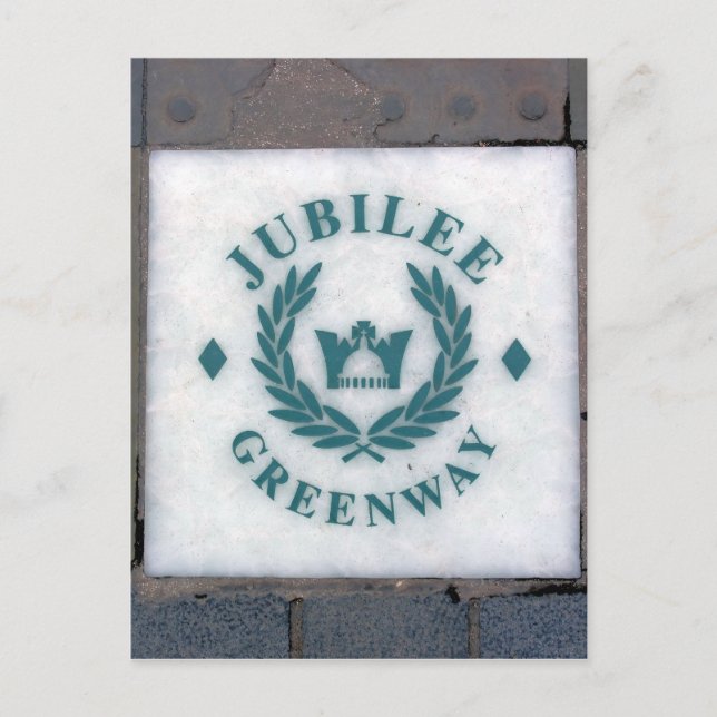 Cartão Postal O Jubileu Greeway da Rainha - Londres (Frente)