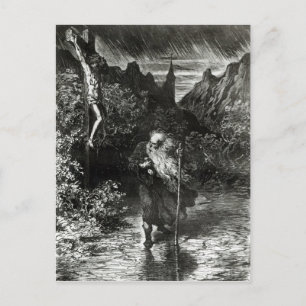 Cartão Postal O judeu vagabundo