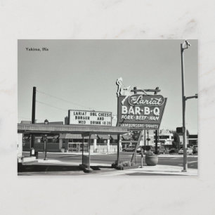 Cartão Postal O Lariat - Yakima, WA