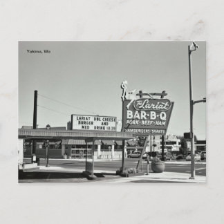 Cartão Postal O Lariat - Yakima, WA