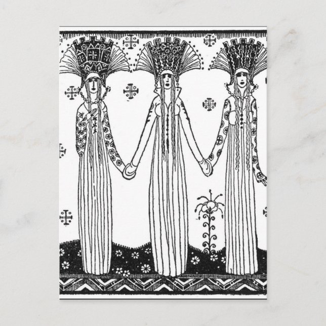 Cartão Postal O Leste do Sol e Oeste da Lua de Nielsen (Frente)