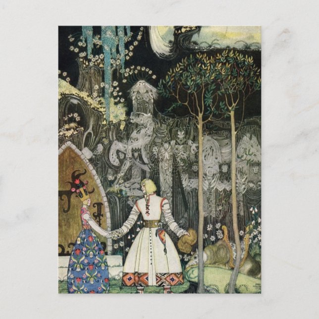 Cartão Postal O Leste do Sol e Oeste da Lua de Nielsen (Frente)