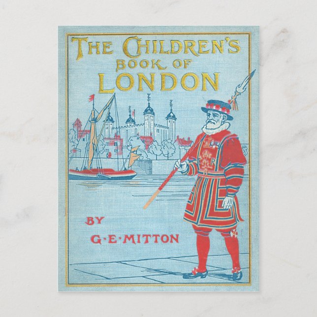 Cartão Postal O Livro Infantil de Londres (Frente)