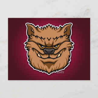 Cartão Postal O Lobisomem (Brown)