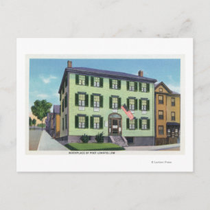 Cartão Postal O Local de Nascimento do Poeta Longfellow