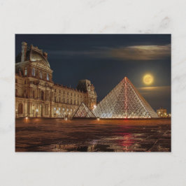 Cartão Postal O Louvre