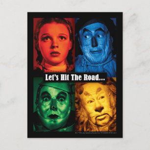 Cartão Postal O Mágico de Oz™   Vamos Começar a Viagem