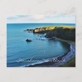 Cartão Postal O mago Stonehaven na bela Escócia!