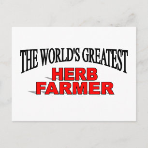 Cartão Postal O Maior Agricultor Mundial de Plantas