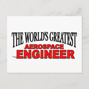 Cartão Postal O maior Engenheiro aeroespacial do mundo