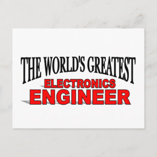 Cartão Postal O maior Engenheiro de Eletrônicos do mundo