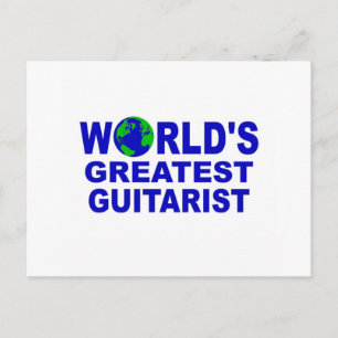 Cartão Postal O maior guitarrista do mundo