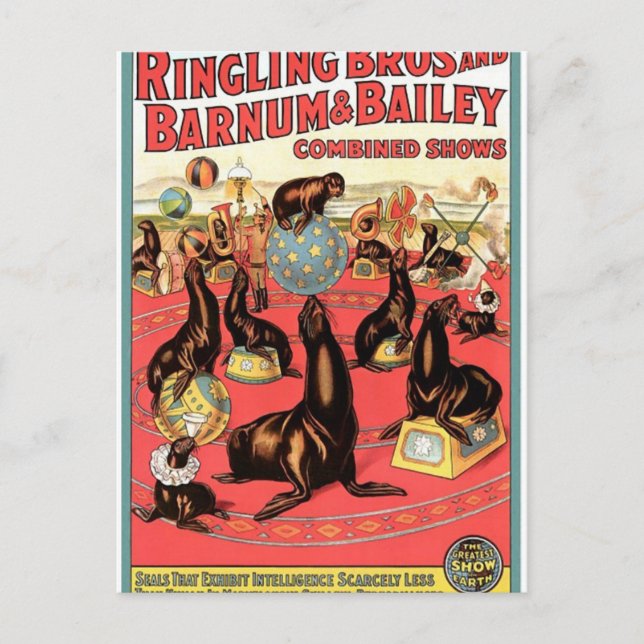 Cartão Postal O Maior Show Do Teatro De Retro Da Terra (Frente)