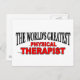 Cartão Postal O maior terapeuta físico do mundo (Frente/Verso)
