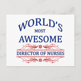 Cartão Postal O mais incrível diretor de enfermeiras do mundo